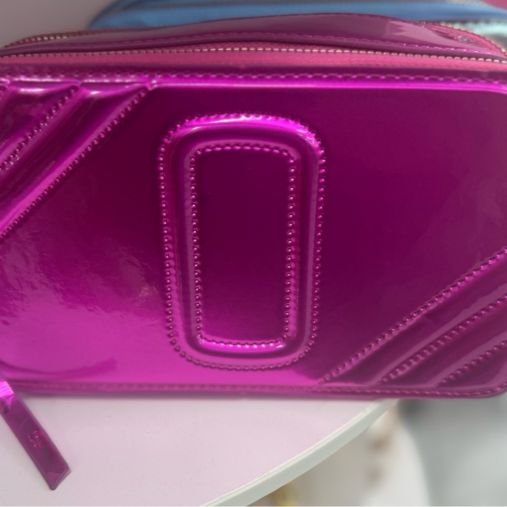 Metallic Pink Crossbody Bag - Picture 2 of 4